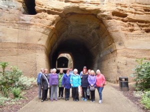 Discovering Nottingham group at The Park Tunnel, Nottingham